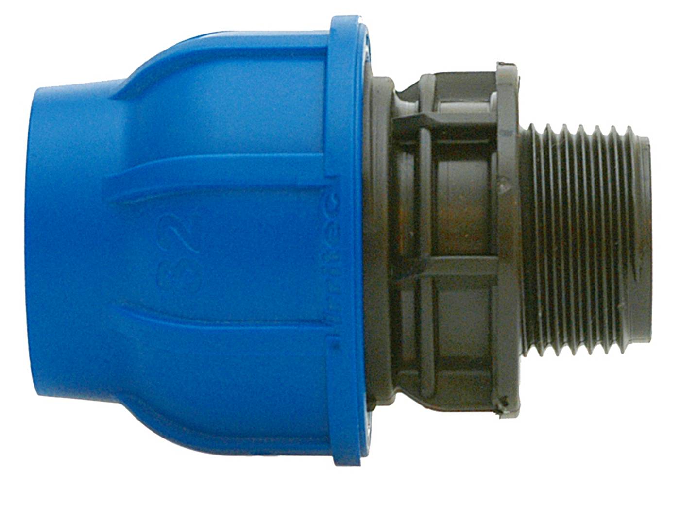 PE-Rohr AG-Anschlussverschraubung